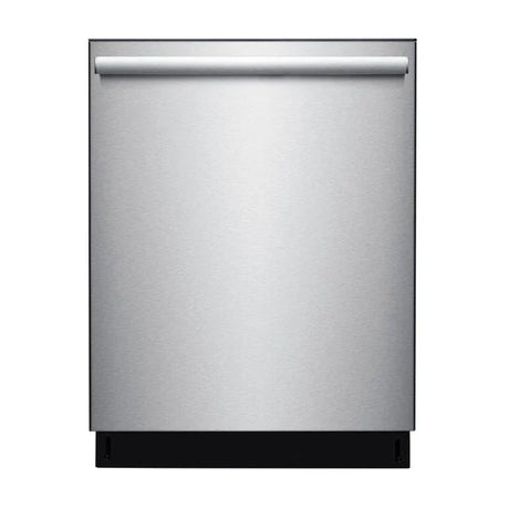 Forno 3-Piece Pro Appliance Package - 36" Dual Fuel Range, French Door Refrigerator, and Dishwasher in Stainless Steel