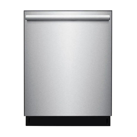 Forno 3-Piece Appliance Package - 30" Gas Range, French Door Refrigerator, and Dishwasher in Stainless Steel