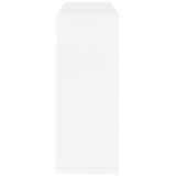 Prescott Rectangular 2-shelf Bar Unit Glossy White