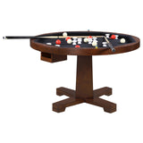 Marietta Casual Tobacco Dining/Game Table and Four Chairs