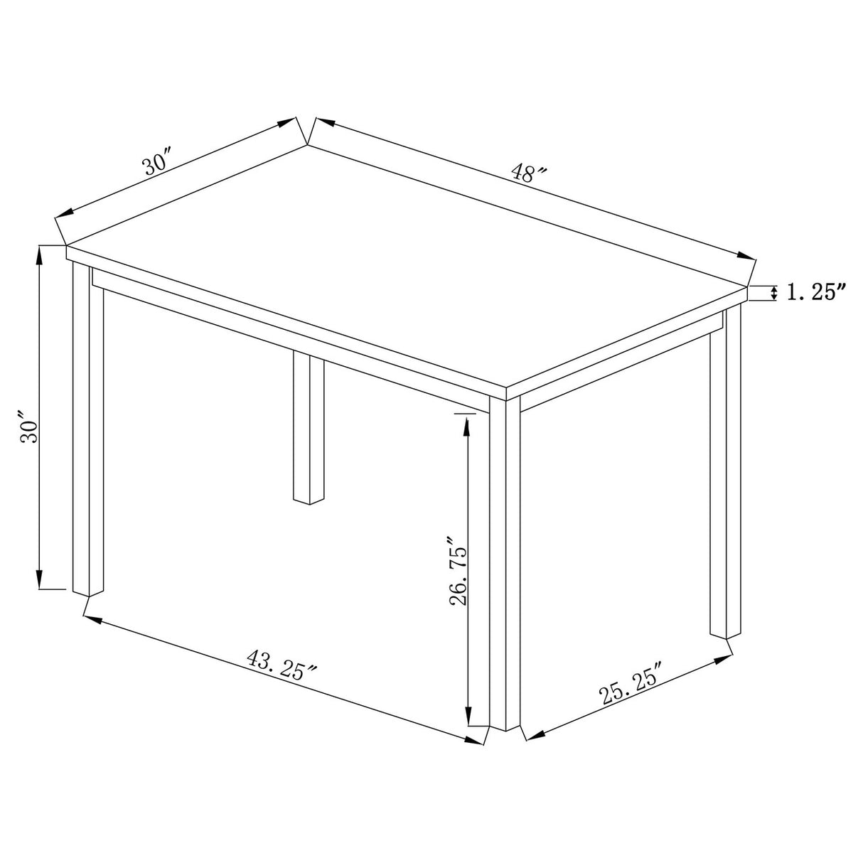 Garza Five-Piece Dining Set