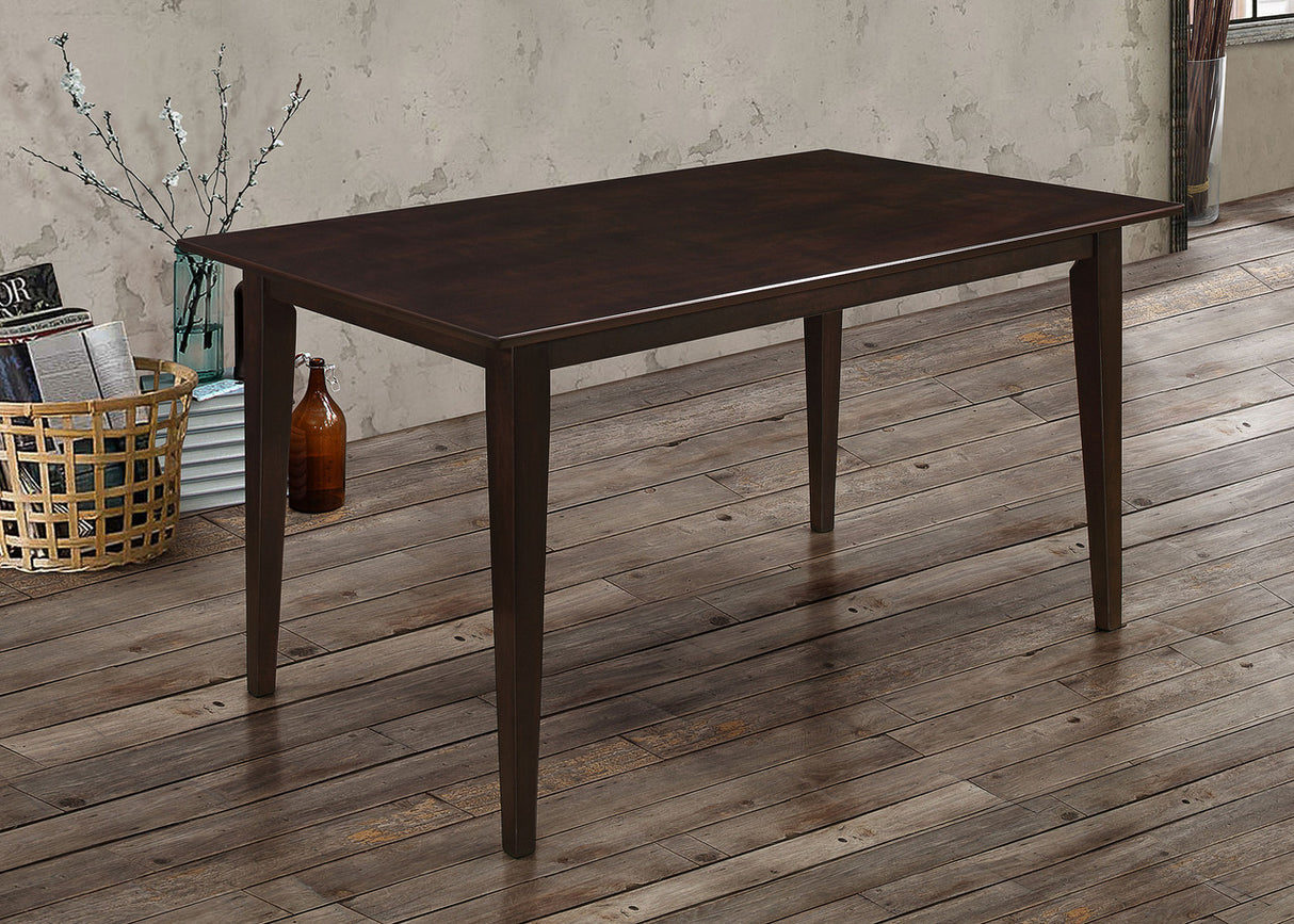 Gabriel Rectangular Dining Table Cappuccino