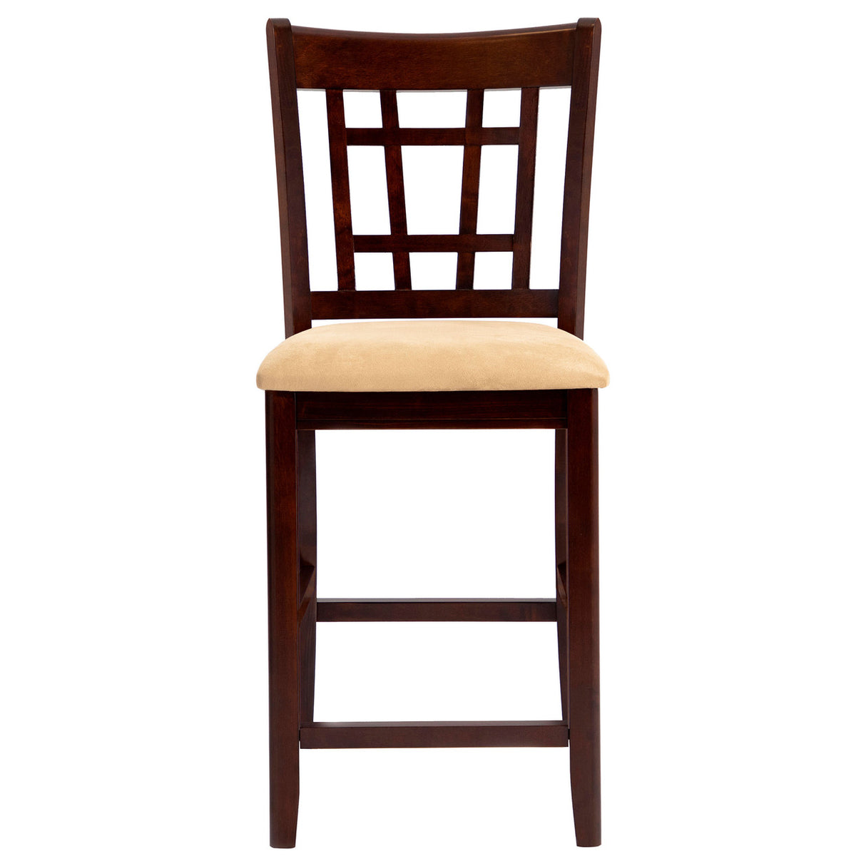 Lavon 24" Counter Stools Tan and Brown (Set of 2)