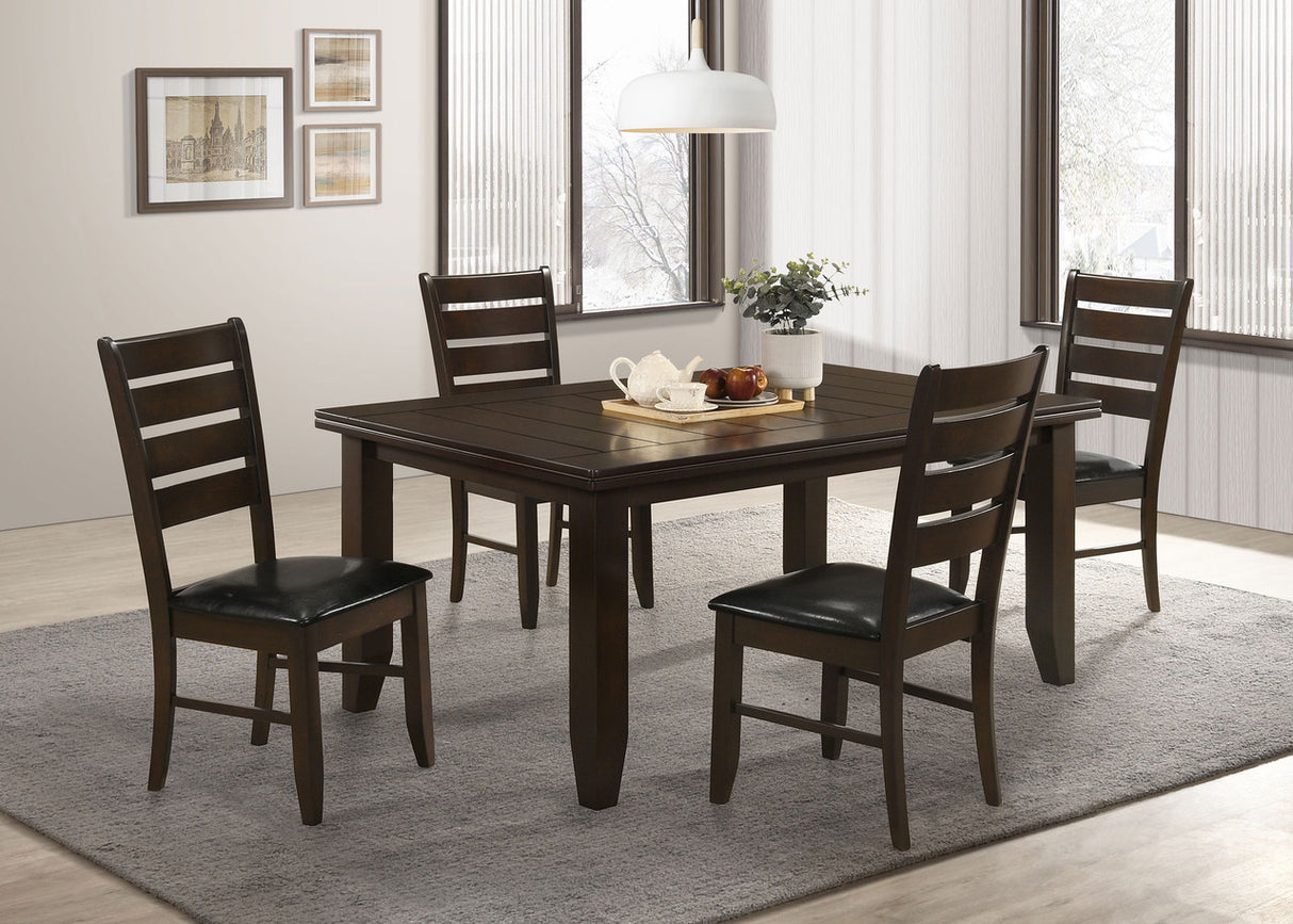 Dalila Casual Cappuccino Five-Piece Dining Set