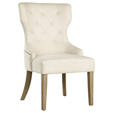 Baney Tufted Upholstered Dining Chair Beige