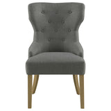 Baney Tufted Upholstered Dining Chair Grey