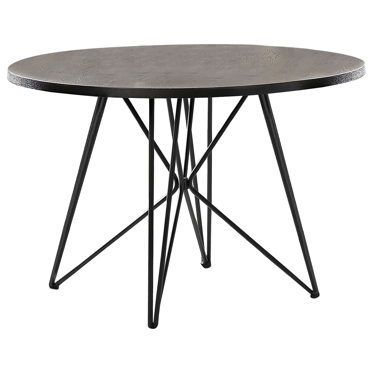 Rennes Round Table Black and Gunmetal