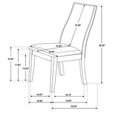 Spring Creek Industrial Natural Walnut Five-Piece Dining Set