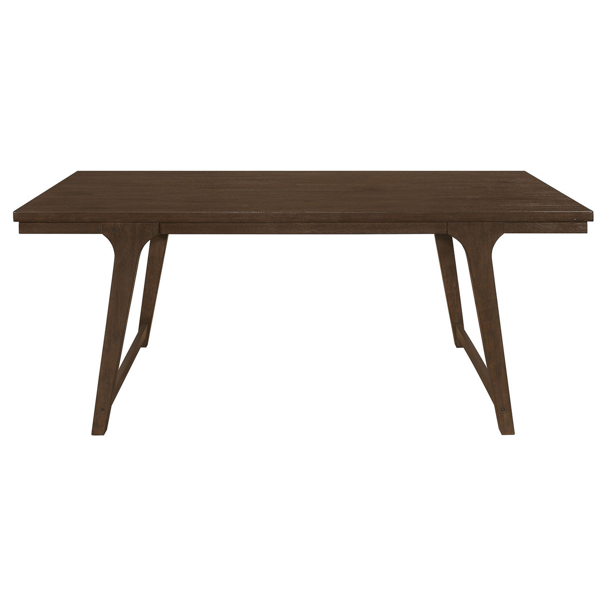 Reynolds 6-piece Rectangular Dining Table Set Brown Oak