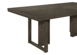 Kelly Rectangular Dining Table Dark Grey