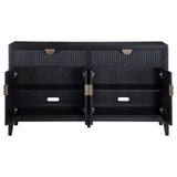 Brookmead 2-drawer Sideboard Buffet with Storage Cabinet Black