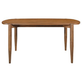 Dortch Oval Solid Wood Dining Table Walnut