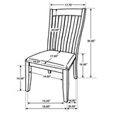 Nogales 7-piece Rectangle Dining Set Acacia and Coastal Grey