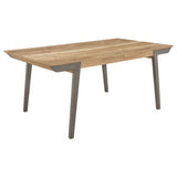 Nogales Wooden Dining Table Acacia and Coastal Grey