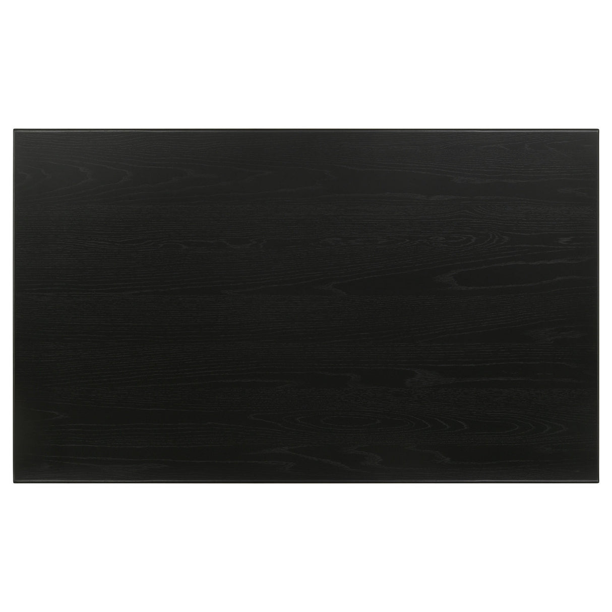 Appleton Rectangular Wood Dining Table Black Washed