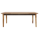 Partridge Wooden Dining Table Natural Sheesham