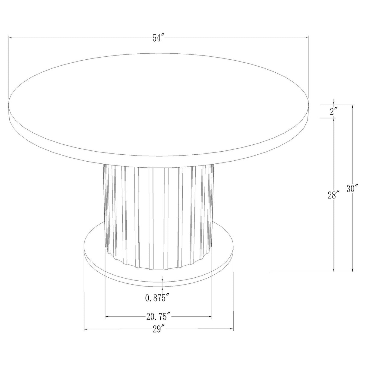 Sherry 5-piece Round Dining Set with Grey Fabric Chairs