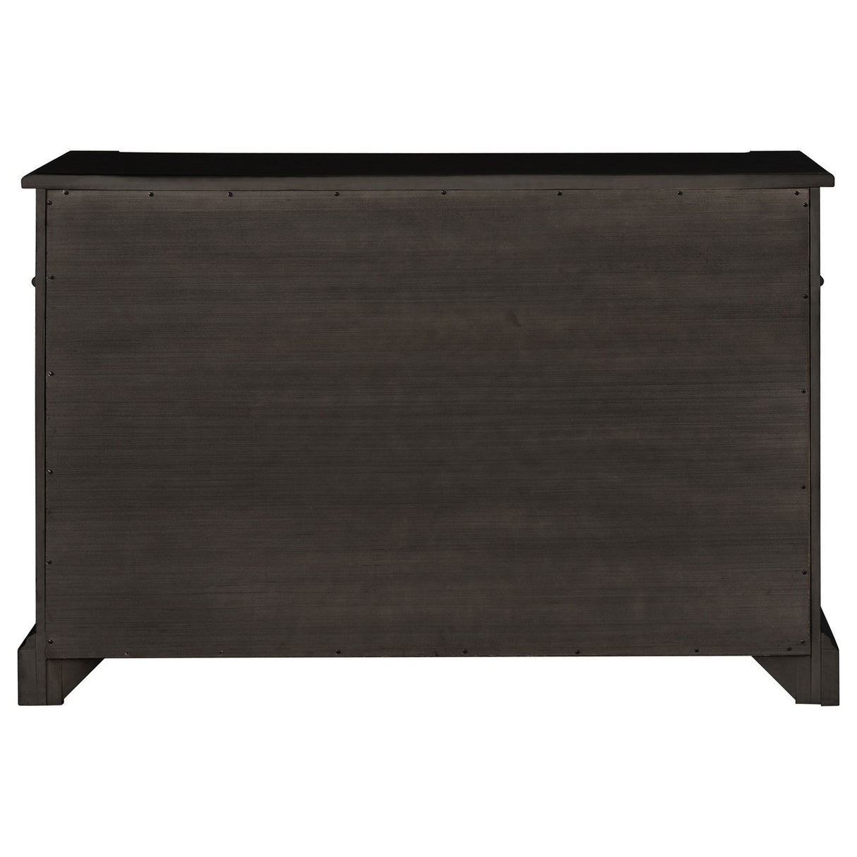 Phelps 2-door Rectangular Server Antique Noir