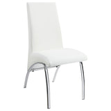 Ophelia Contemporary White Dining Chair