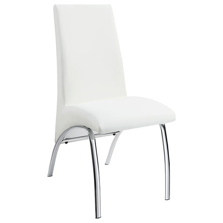 Ophelia Contemporary White Dining Chair