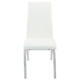 Ophelia Contemporary White Dining Chair