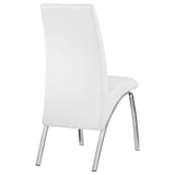 Ophelia Contemporary White Dining Chair