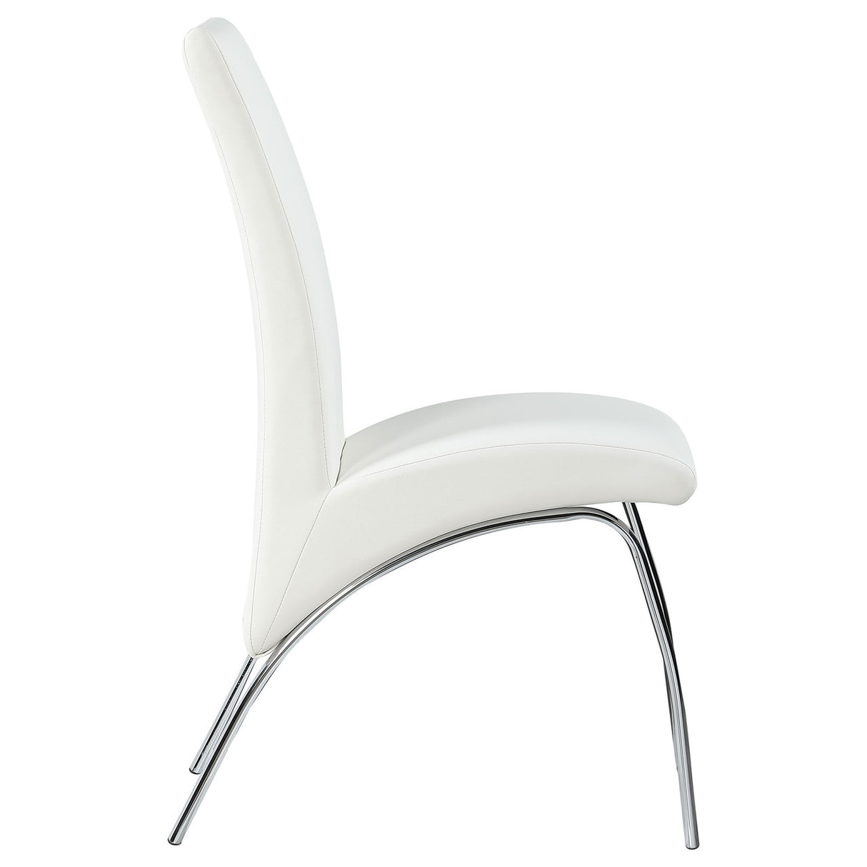 Ophelia Contemporary White Dining Chair