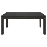 Marbrisa 5-piece Rectangular Dining Table Set Matte Black