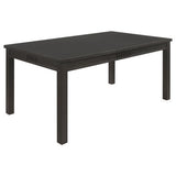 Marbrisa Rectangular Dining Table Matte Black