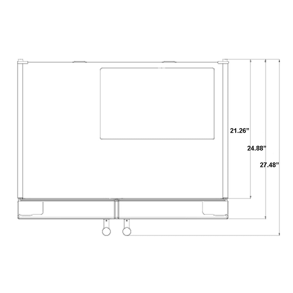 Forno 33" Built-In Refrigerator - Side-by-Side Doors - 15.6 cu.ft in Stainless Steel w Grille - FFRBI1805-37SG