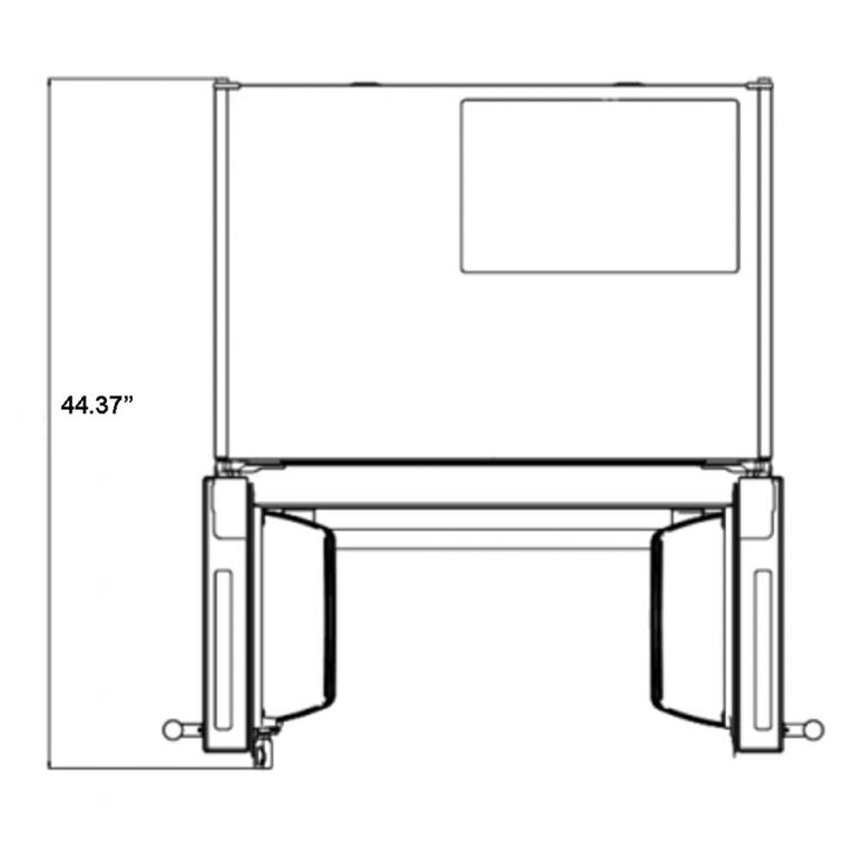 Forno 36 in. 19 cu.ft. French Door Refrigerator in Stainless Steel - FFRBI1820-36SB