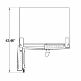 Forno 33 in. 19 cu.ft. French Door Refrigerator in Stainless Steel - FFFFD1907-33SB