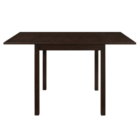 Kelso Rectangular Dining Table with Drop Leaf Cappuccino