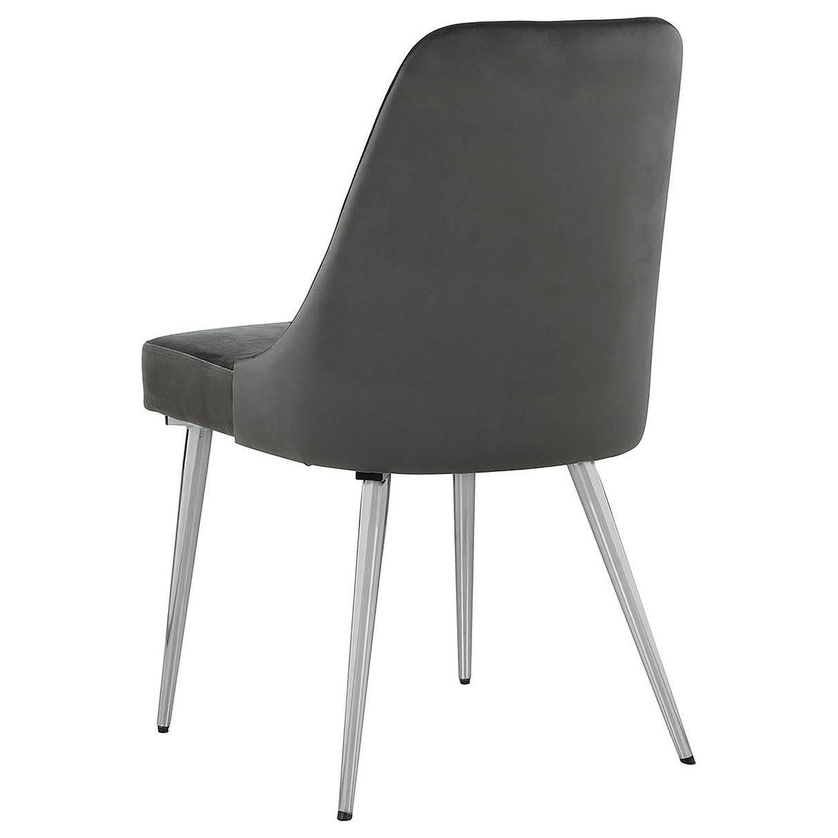 Cabianca Curved Back Side Chairs Grey (Set of 2)