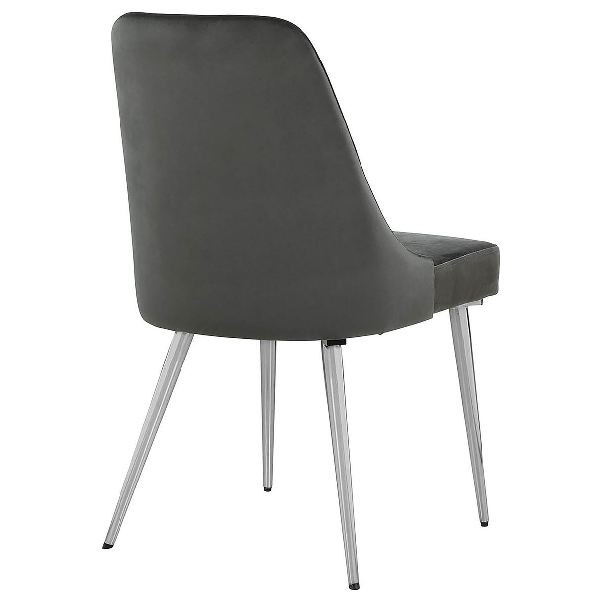 Cabianca Curved Back Side Chairs Grey (Set of 2)