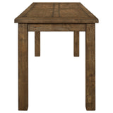 Coleman Counter Height Table Rustic Golden Brown