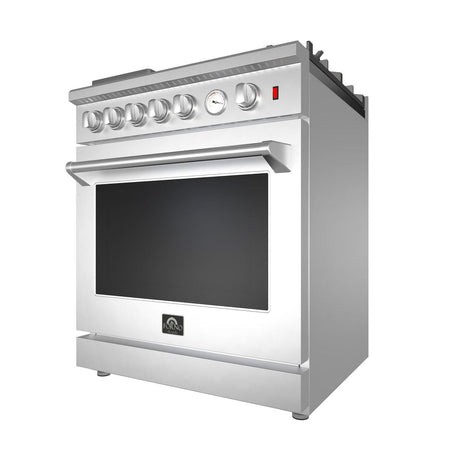 Forno Lseo 30" Gas Range with 5 Burners and Convection Oven - FFSGS6275-30