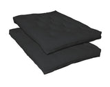 6" Promotional Futon Pad Black