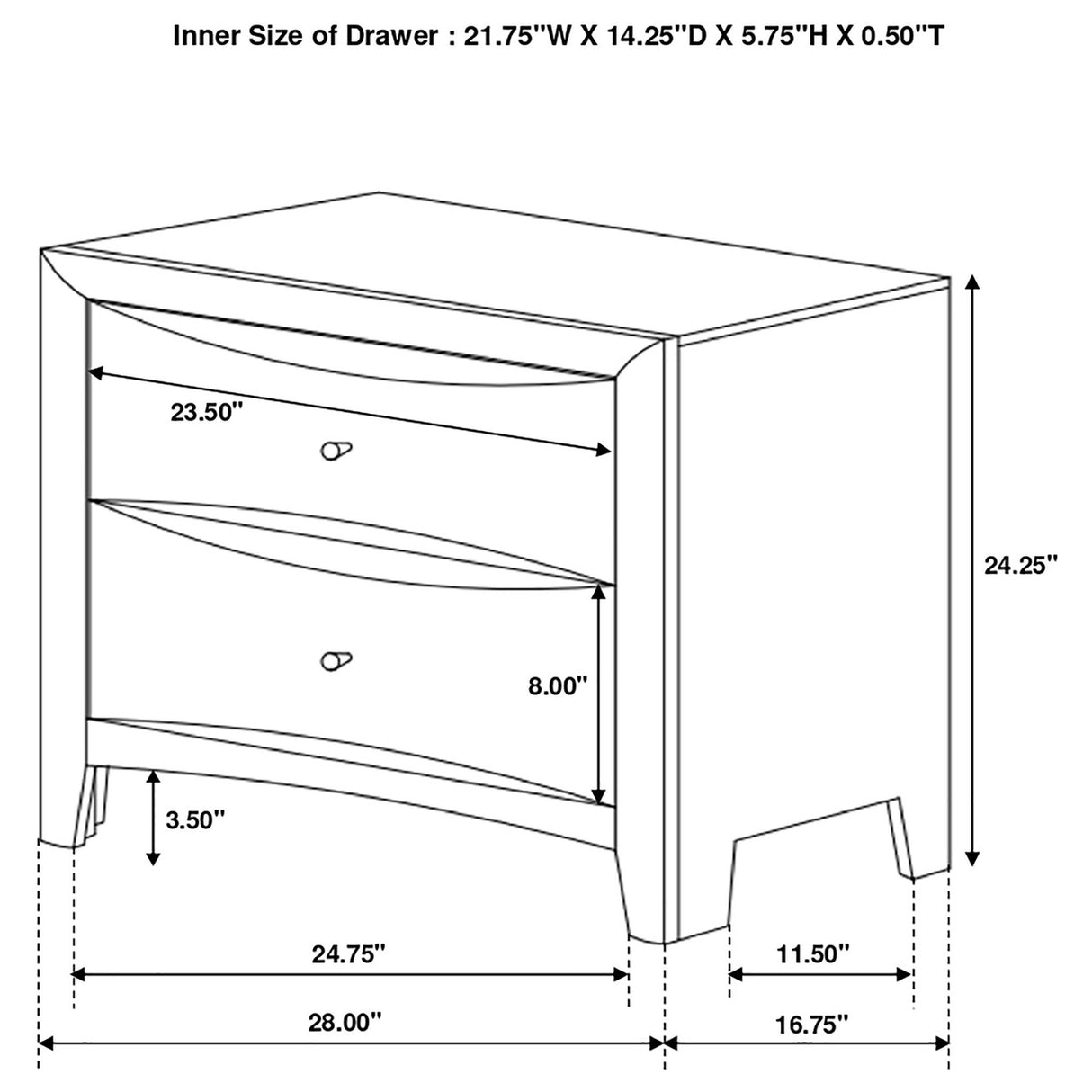 Phoenix Cappuccino King Four-Piece Bedroom Set