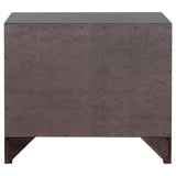 Phoenix 2-drawer Nightstand Deep Cappuccino