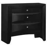 Briana Black King Four-Piece Bedroom Set