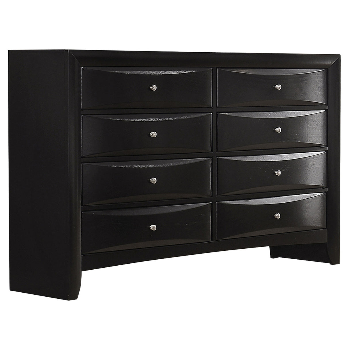 Briana Black Queen Five-Piece Bedroom Set