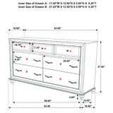 Barzini Transitional King Four-Piece Bedroom Set