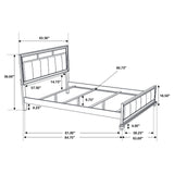 Barzini Transitional Queen Four-Piece Bedroom Set