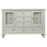 Sandy Beach White Queen Four-Piece Bedroom Set