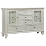 Sandy Beach White Queen Five-Piece Bedroom Set