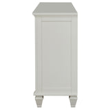 Sandy Beach 11-drawer Rectangular Dresser Cream White