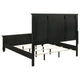 Sandy Beach Black King Four-Piece Bedroom Set