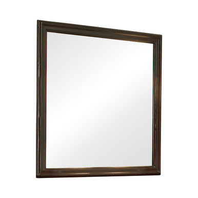 Tatiana Square Mirror Warm Brown