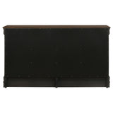 Louis Philippe 6-drawer Dresser Cappuccino